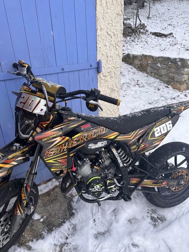 Customer photo review of Kit Déco Sherco SE-R SM-R 50cc - STELLAR BRONZE