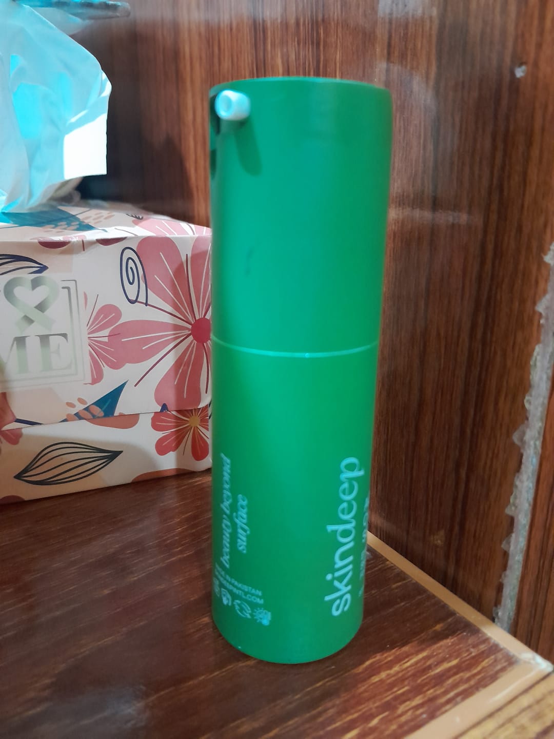 Customer photo review of ACNE CLARIFYING SERUM - Energetic Skin Therapy for Acne & Scars