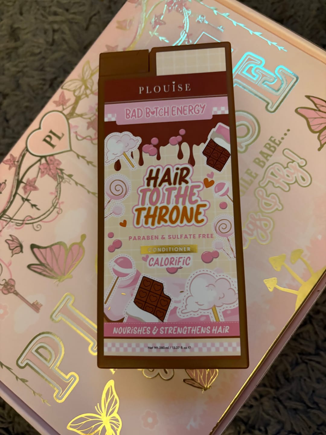 Customer photo review of Hair To The Throne Conditioner