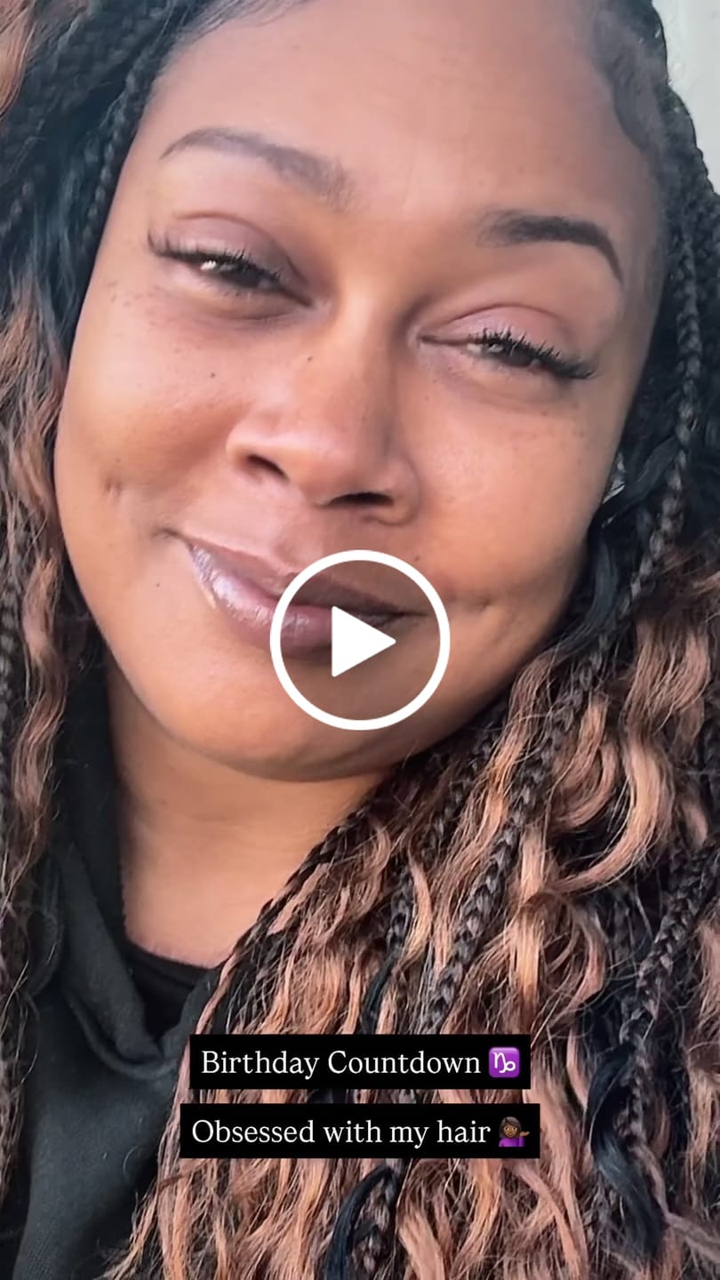Customer video review of #T1B/30 Light Brown Deep Wave Human Crochet Hair