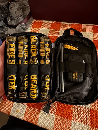 Customer photo review of Pirates Plunder - Fire Starter Kit