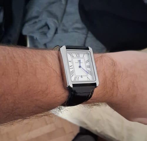 Customer photo review of HOUSTON SILVER 36MM
