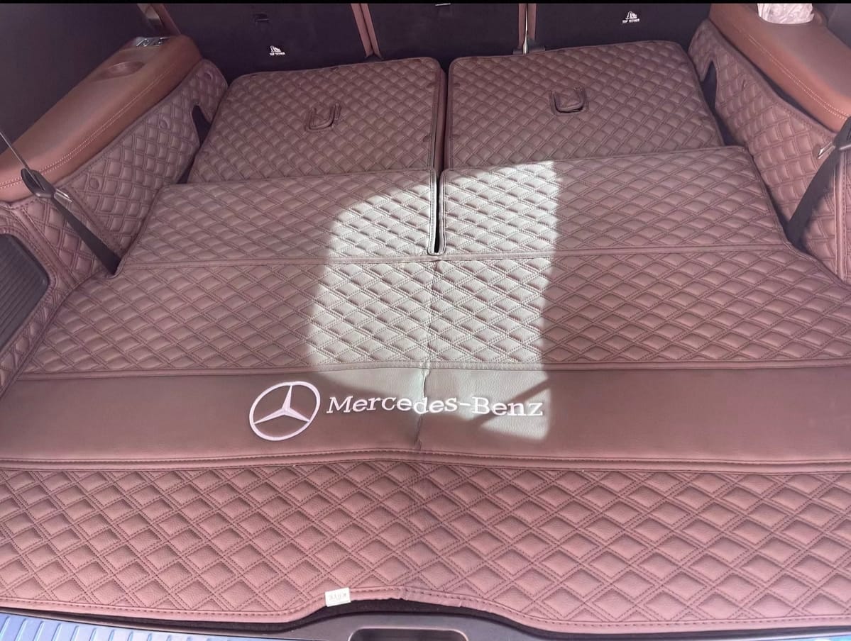 Customer photo review of Diamond Stitching Full Coverage Trunk Mats - Ultimate Protection