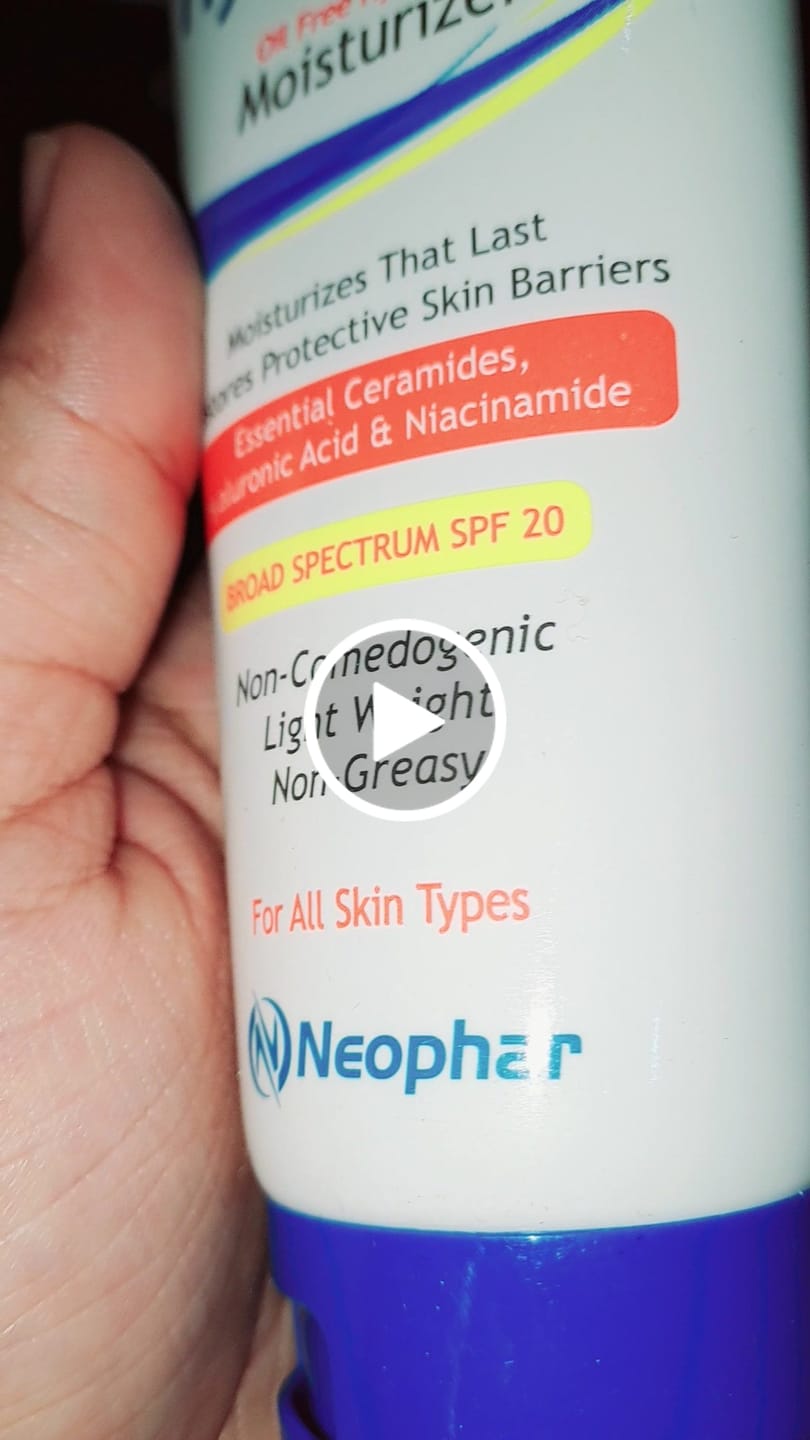 Customer video review of Hydrobase Oil Free Lotion
