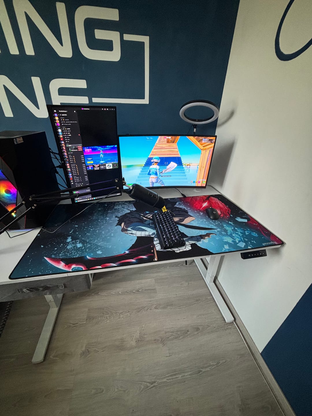 Customer photo review of Customizable Gaming Mousepad