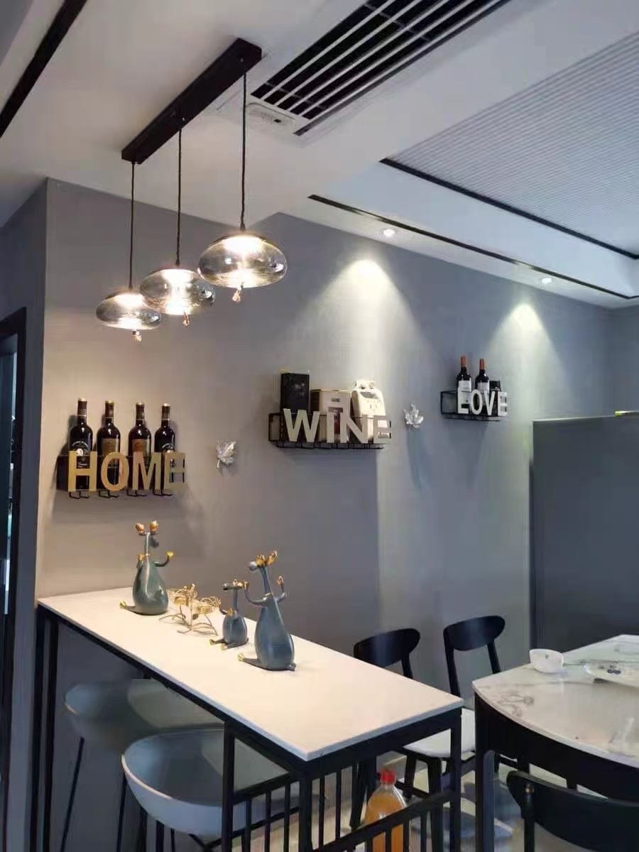 Customer photo review of Clara Glass LED Pendant Light