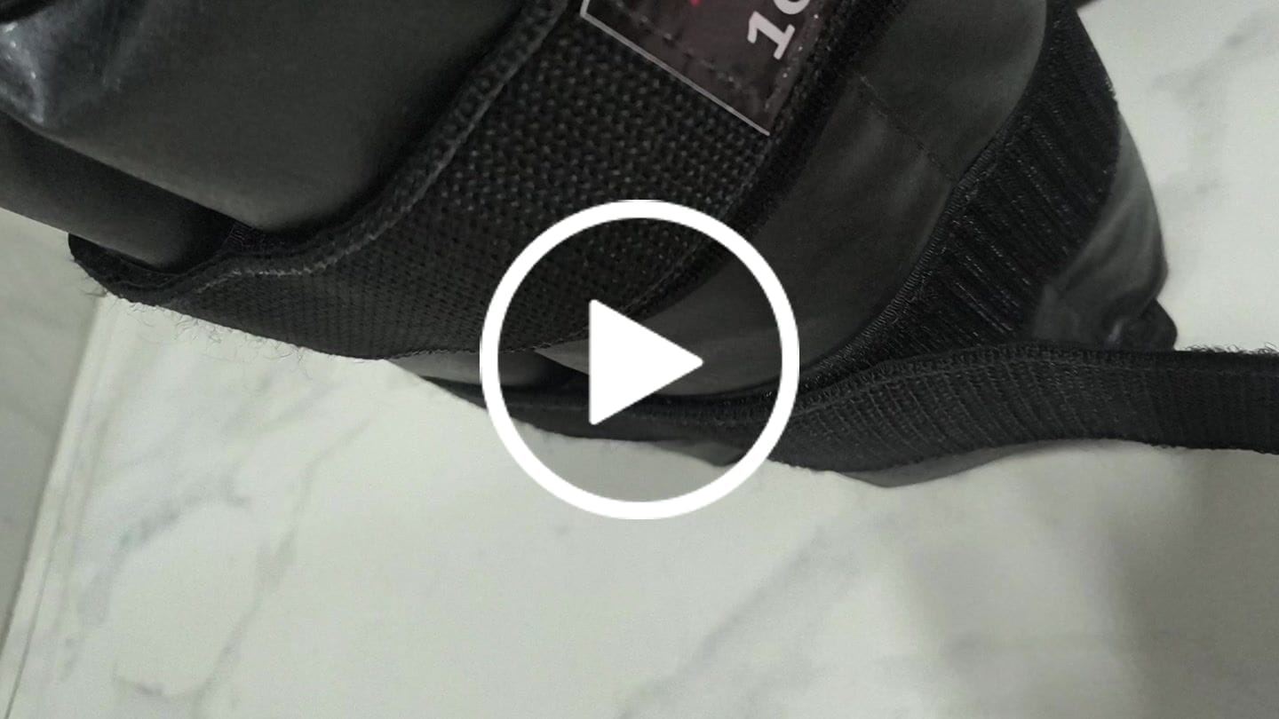 Customer video review of Caneleiras Tornozeleiras De Peso
