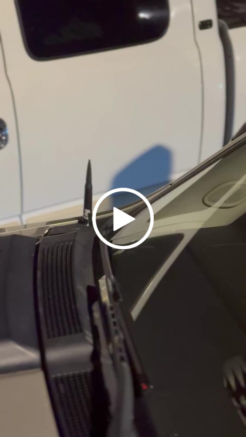 Customer video review of 50 Cal. Bullet Antenna (DDC-EXT-A011)