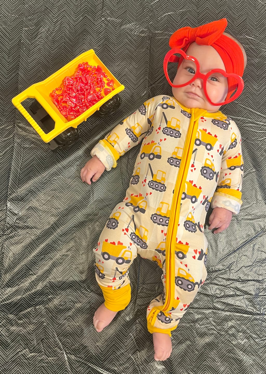 Customer photo review of Valentines Day Construction Zippy