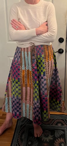 Customer photo review of MILA SKIRT | CARNIVAL