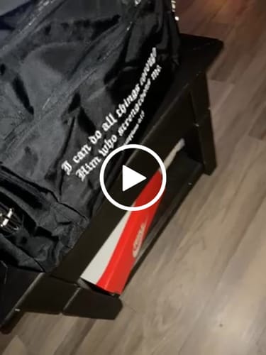 Customer video review of Soldier of God Duffle Bag