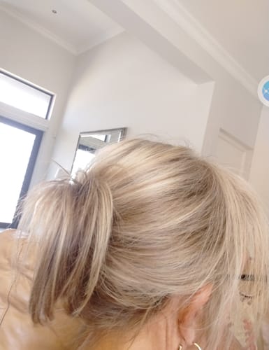 Customer photo review of Cowgirls Sulfate-Free Shampoo With Biotin