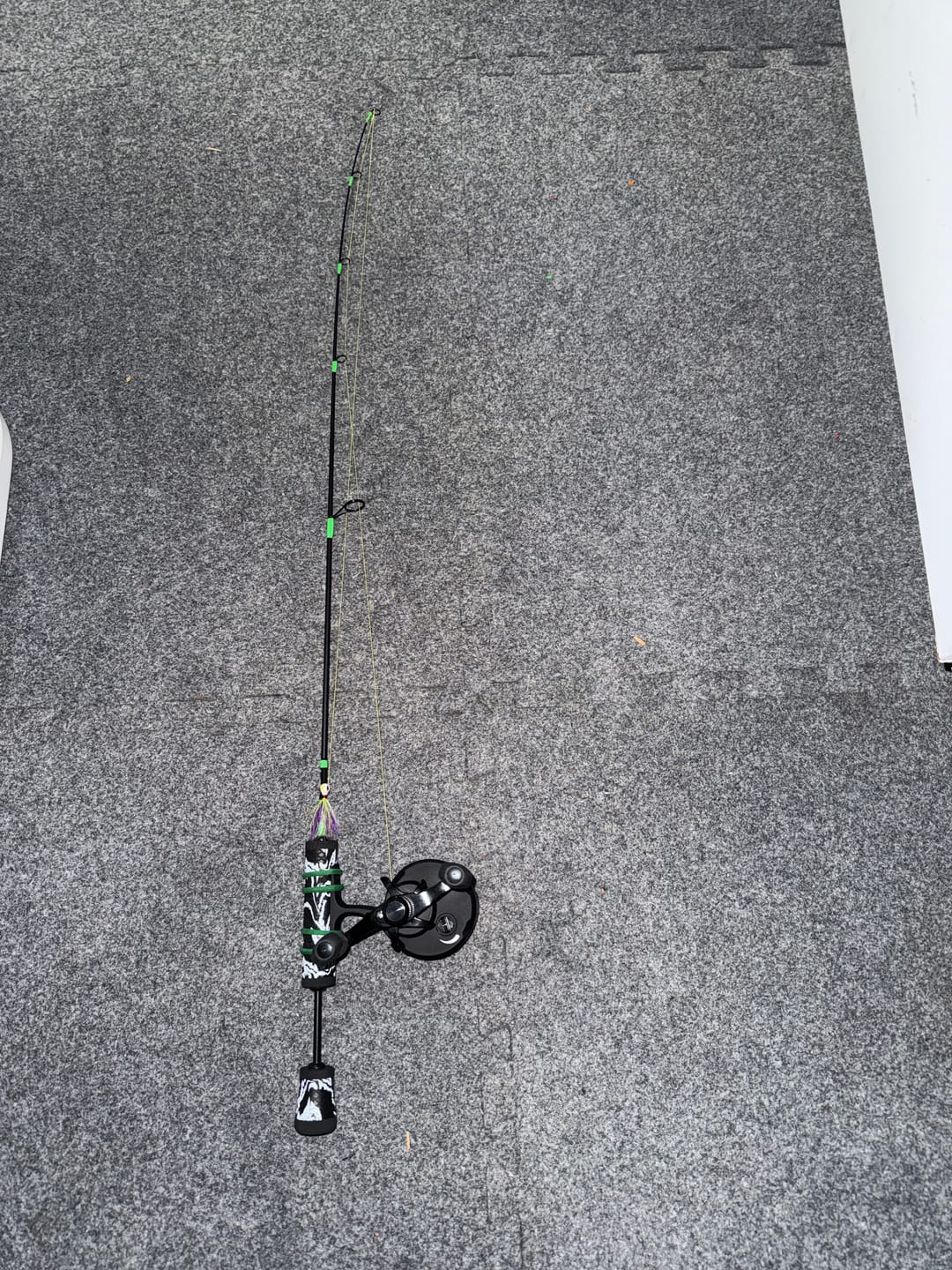 Customer photo review of Custom Carbon Ice Rod