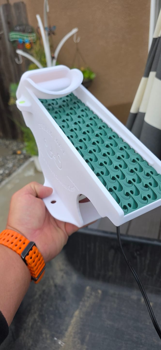 Customer photo review of Gold Clean Up Buddy - Dream Mat Exclusive Sluice Box | Gold Prospecting Equipment