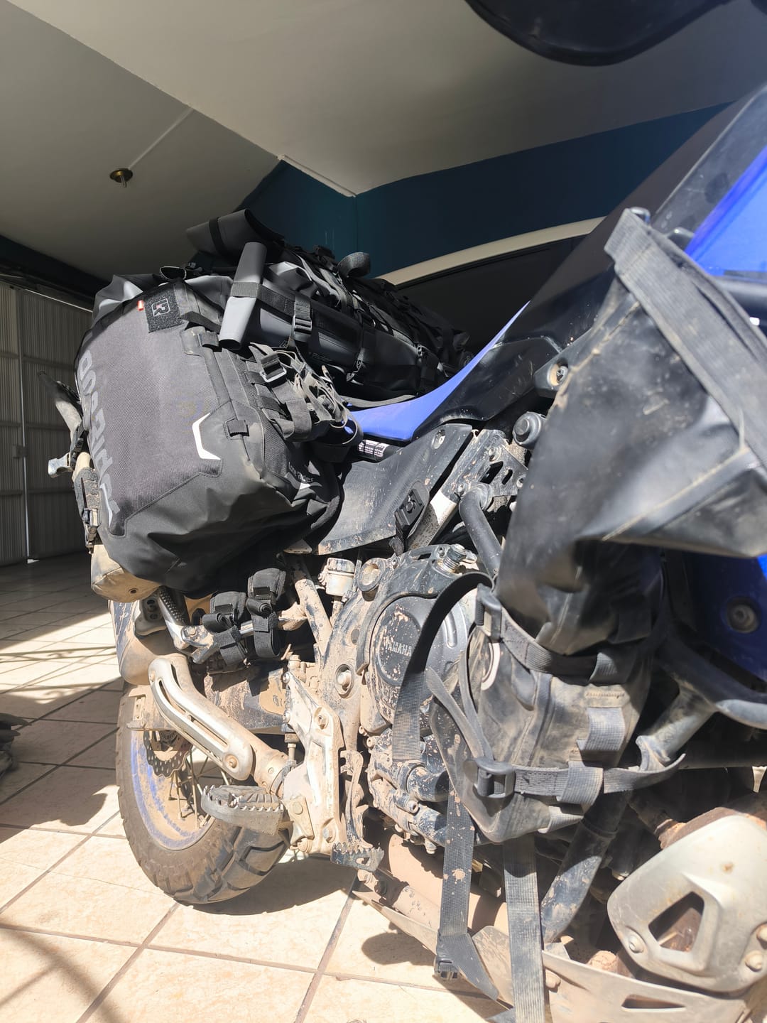 Customer photo review of ADVBags 70 – Rackless Saddle Bags