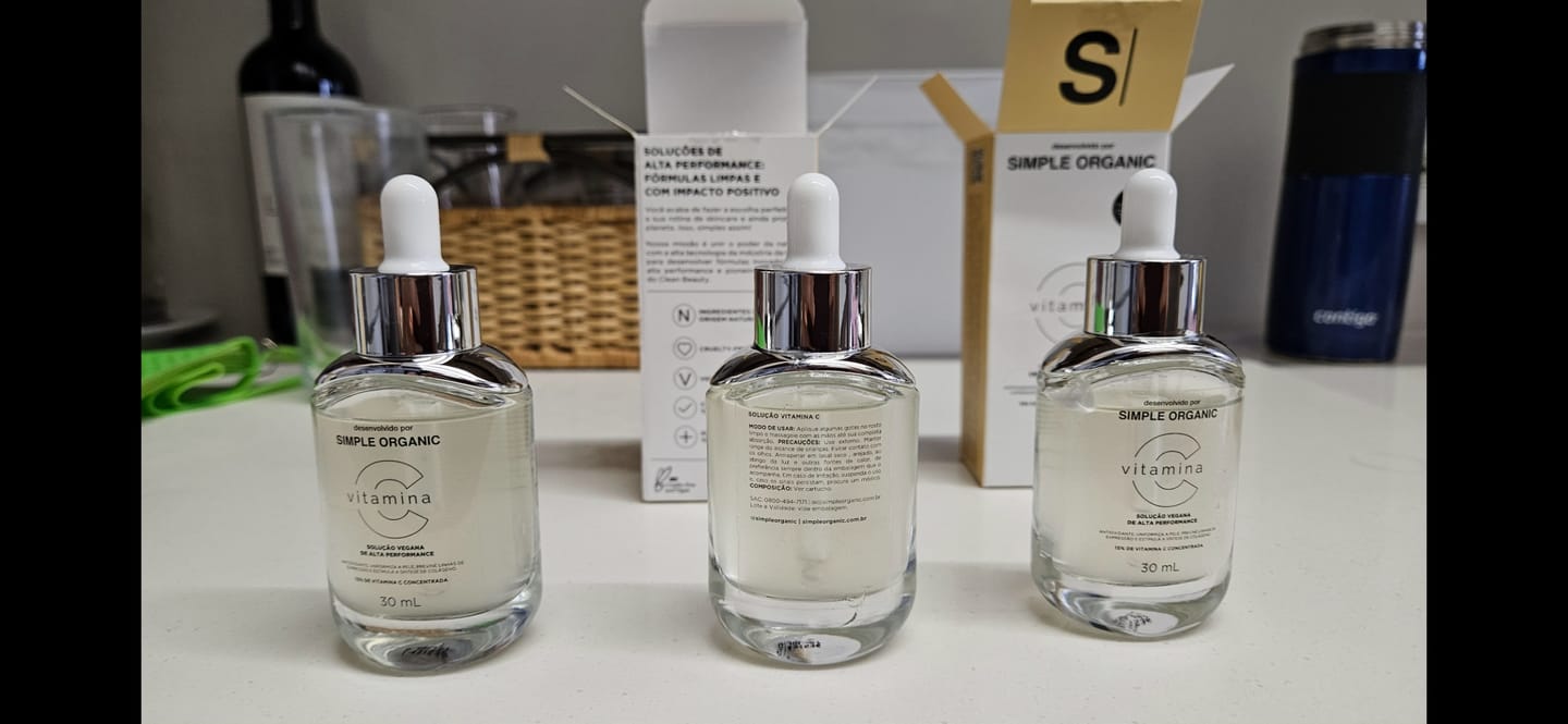 Customer photo review of Solução Vitamina C