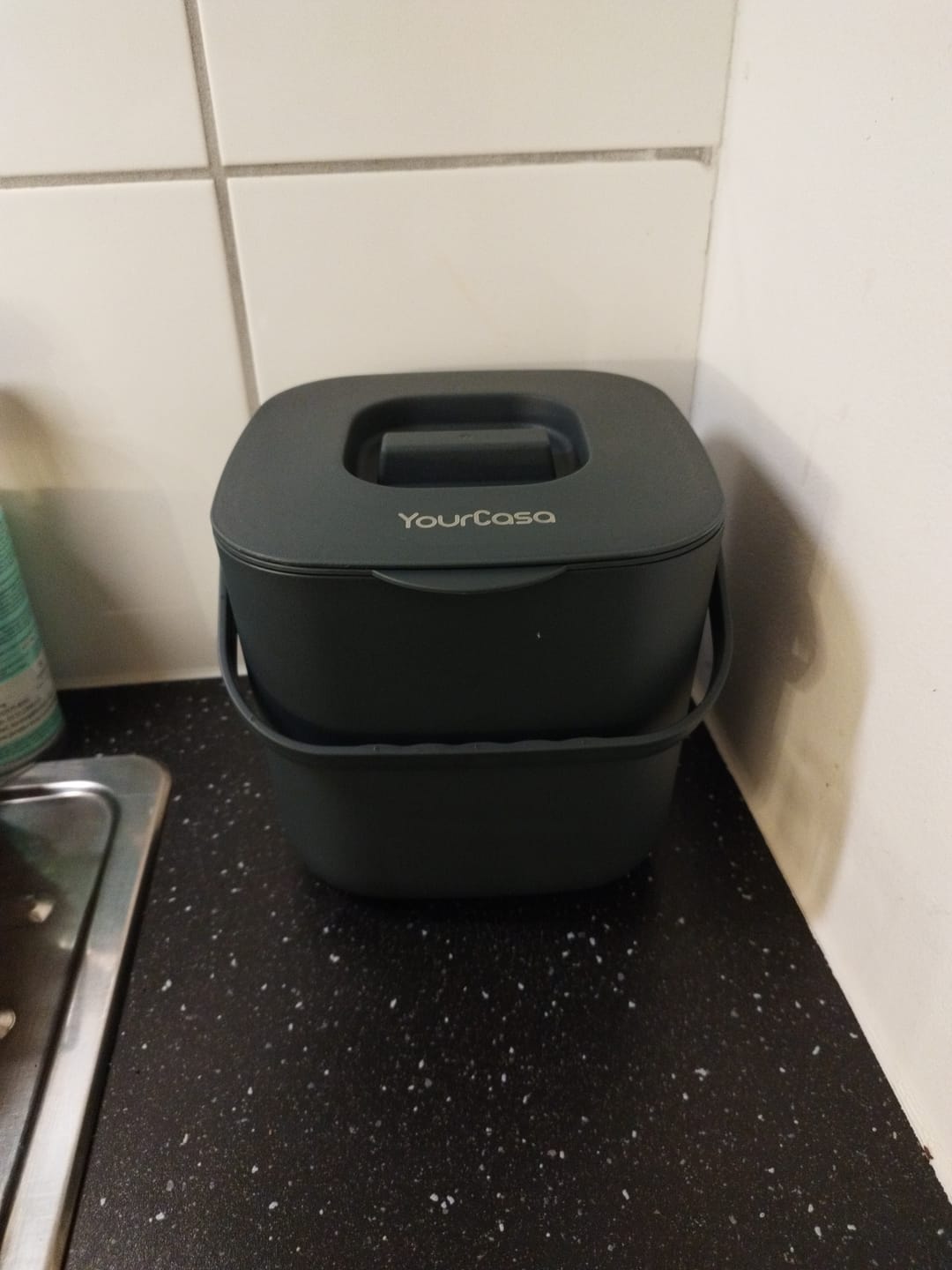 Customer photo review of YourCasa® Biomülleimer Küche 4L - Spülmaschinenfest & geruchsdicht