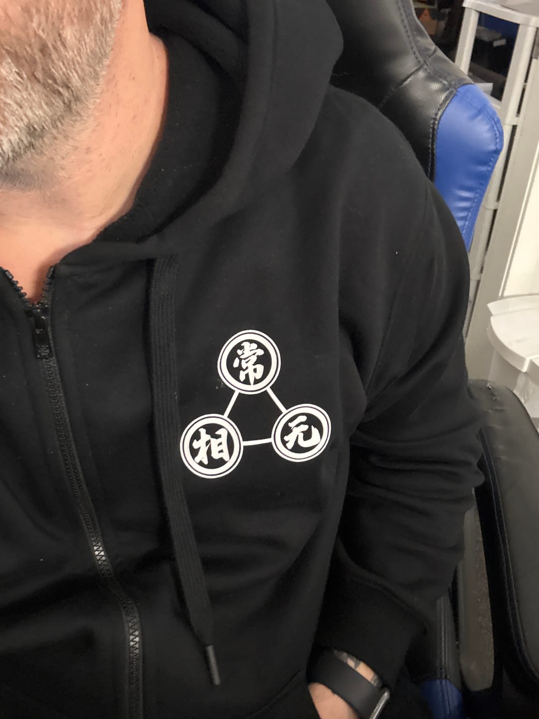 Customer photo review of Mudra - Hoodie (Zip-Up Available)