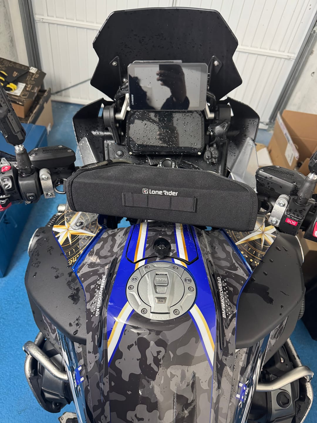 Customer photo review of Handlebar Bag