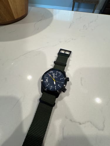 Customer photo review of Five Eye Nylon Watch Strap - PVD/Black