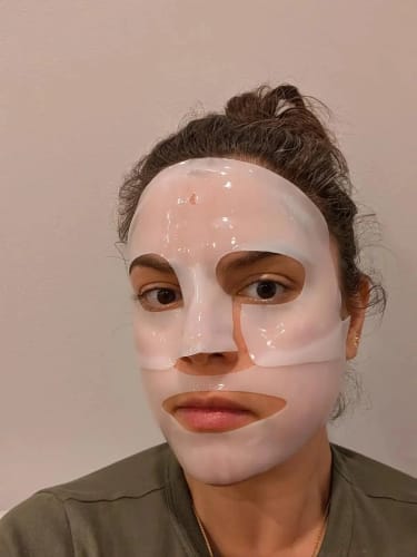 Customer photo review of LUMORA PDRN Renewal Infusion Mask