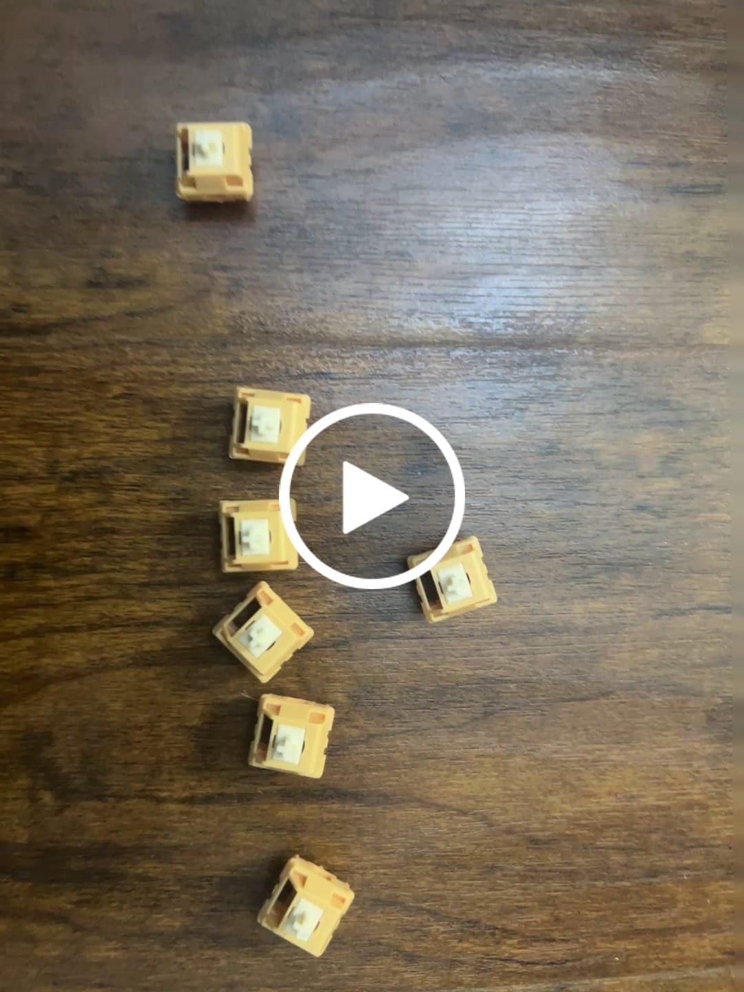 Customer video review of HMX TOAST LINEAR SWITCH FACTORY LUBED (10PCS)