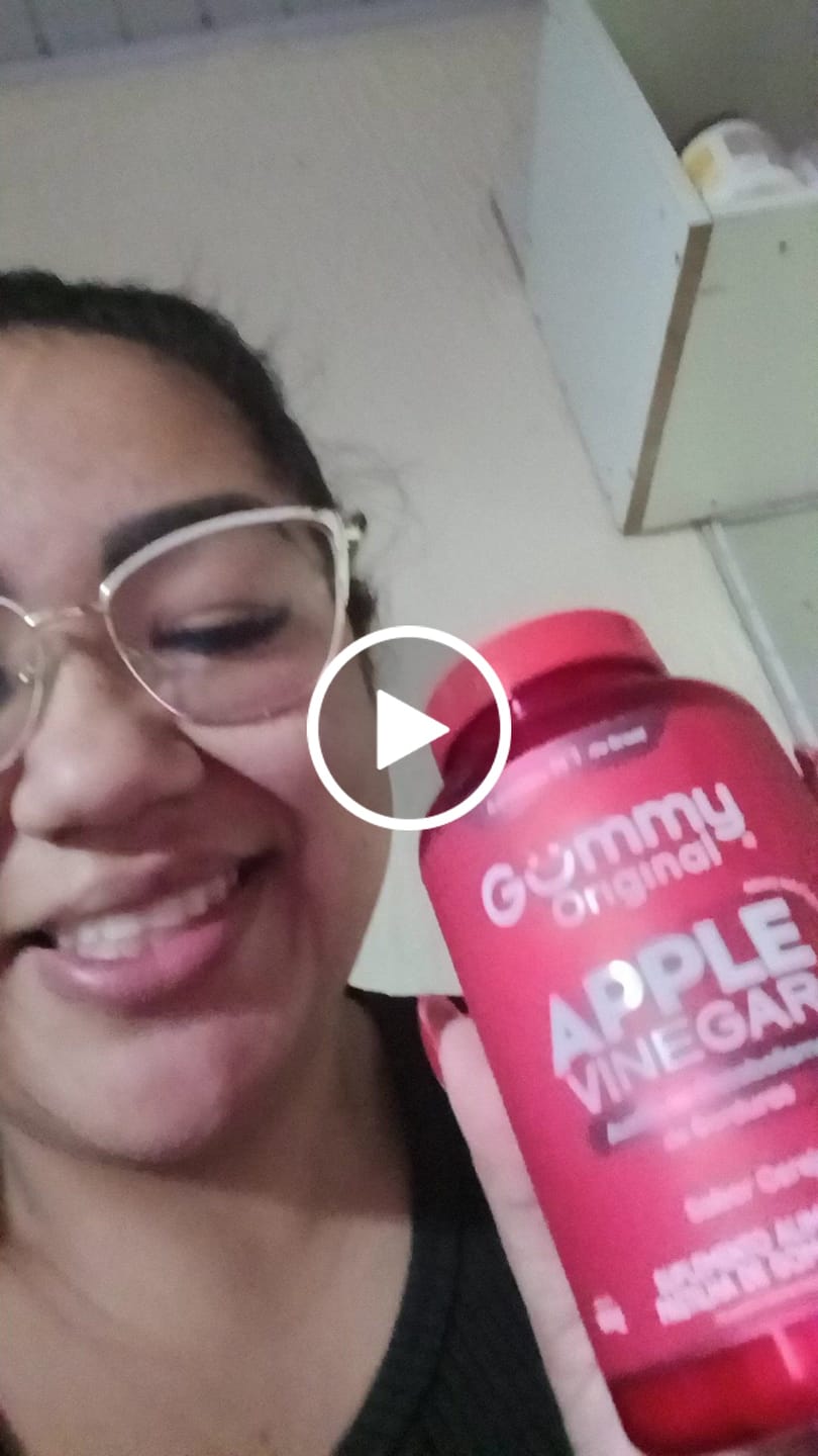 Customer video review of Gummy® Vinagre de Maçã - 180 g