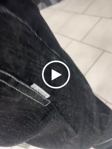 Customer video review of Autumn and Winter Loose Velvet Denim Pants