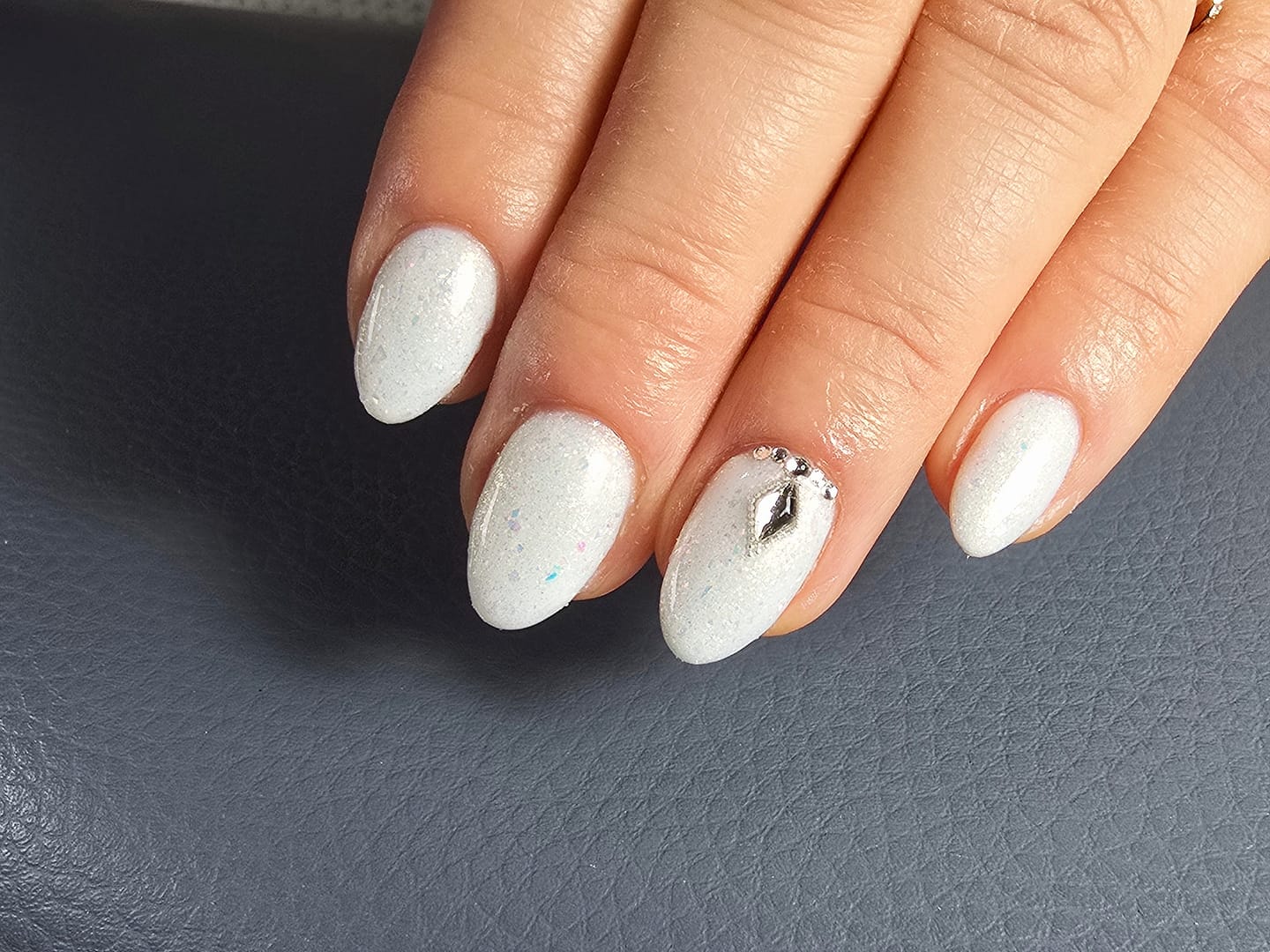Customer photo review of Didier Lab Fiber Builder Gel üvegszálas építőzselé, Ultra white, 50gr