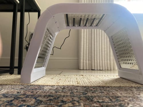 Customer photo review of FriendRedLight™ 7-Wavelength LED Light Therapy Dome