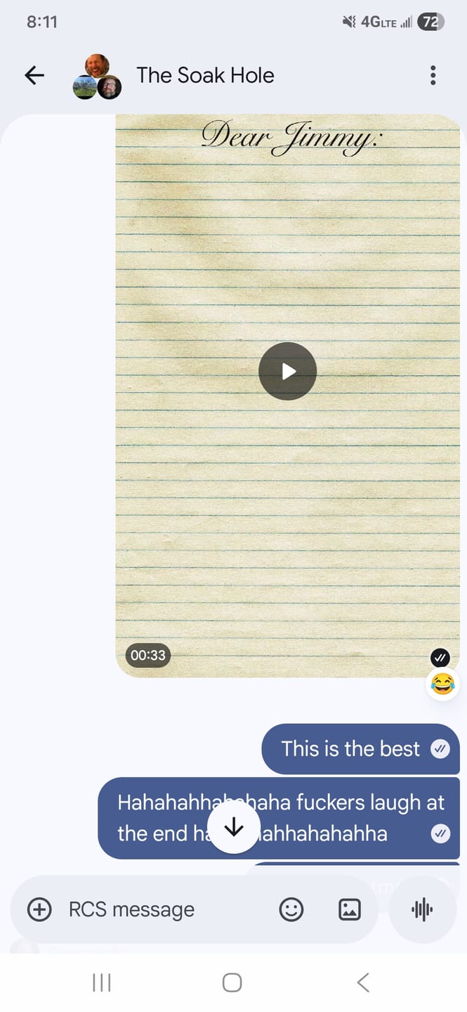 Customer photo review of Video Roast from the Be a Man Guy