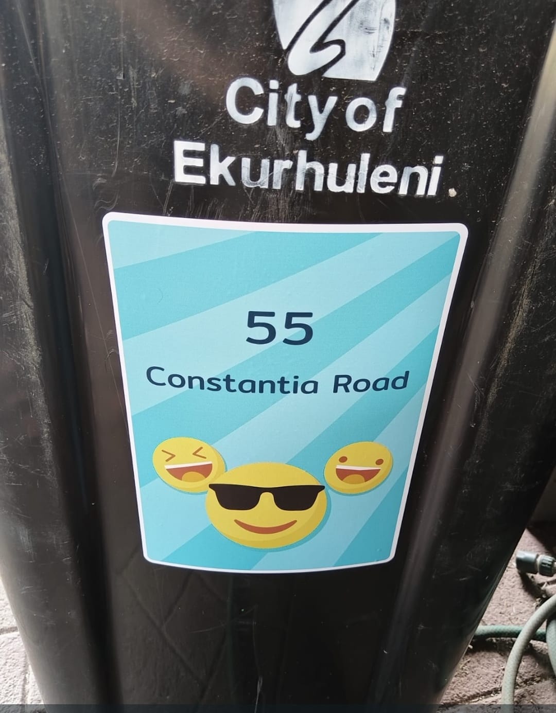 Customer photo review of Bin Label