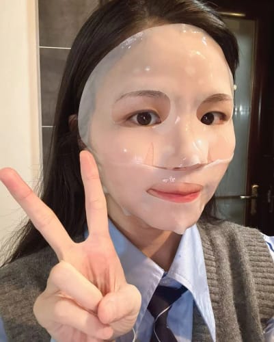 Customer photo review of LUMORA PDRN Renewal Infusion Mask