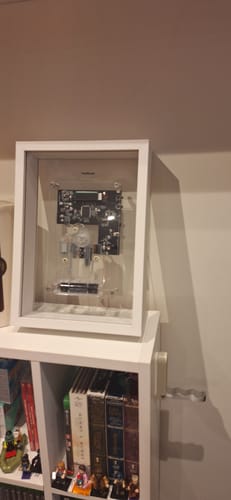 Customer photo review of M1 Music Frame CD Player