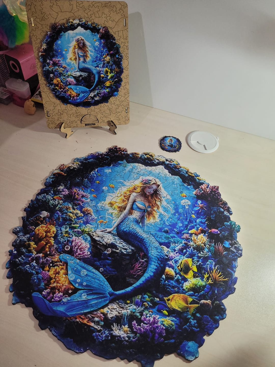 Customer photo review of Deniz Kızı - Ahşap Puzzle