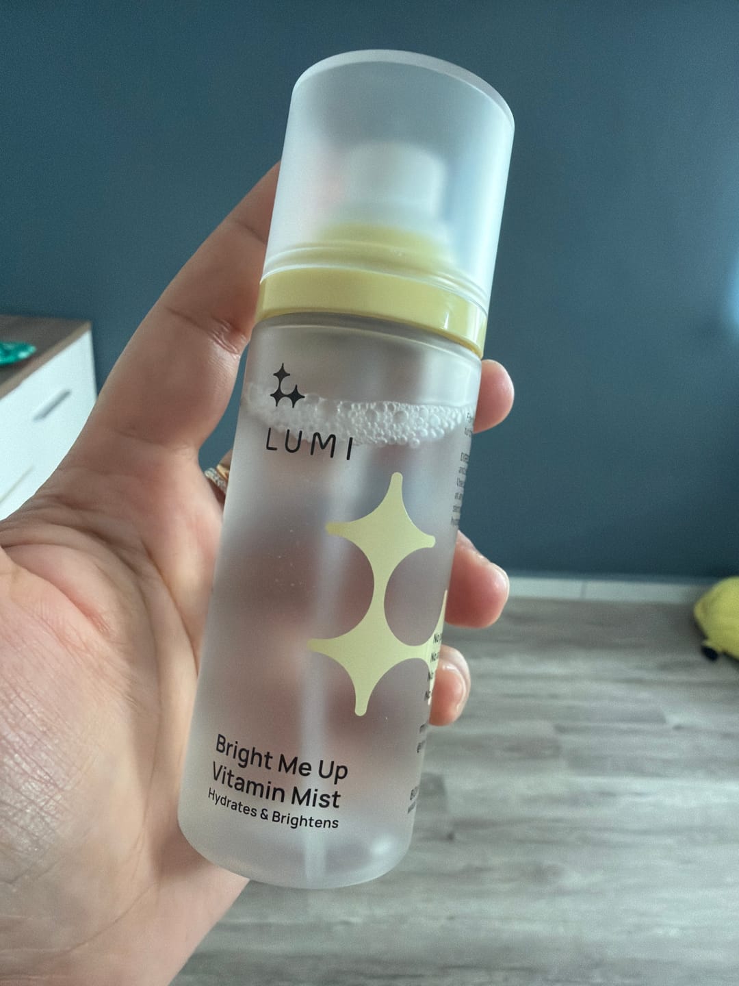 Customer photo review of Bright Me Up Vitamin Mist