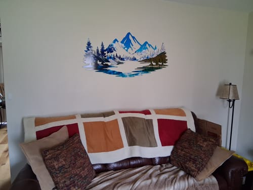 Customer photo review of Banff National Park Printed Wall Art