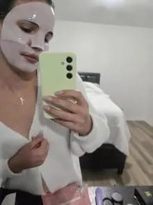Customer photo review of LUMORA PDRN Renewal Infusion Mask