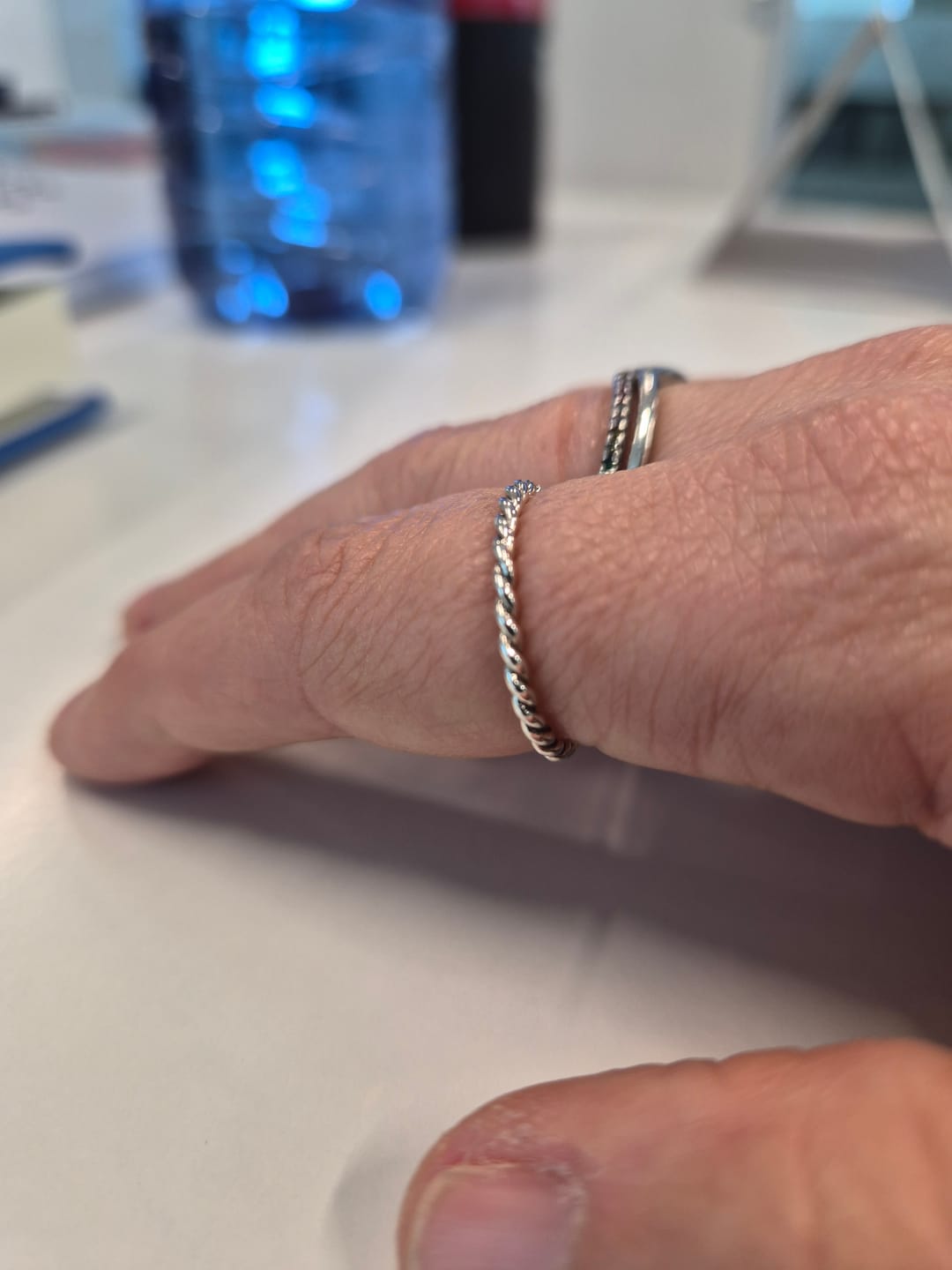 Customer photo review of Anillo Remolino