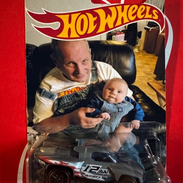 Customer photo review of Personalized Lover's Toy Dream Car Dad's Toy Dream Car Packaging Best Gift for Dad,Husband,Boyfriend