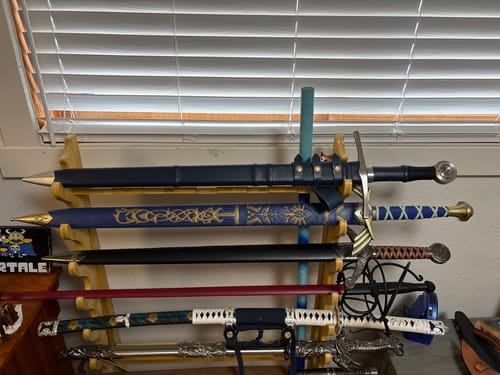 Customer photo review of Azure Lion Longsword
