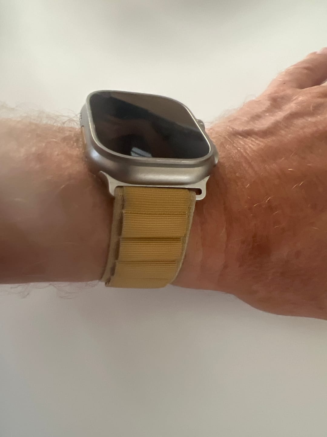 Customer photo review of Alpine Loop Apple Watch Band