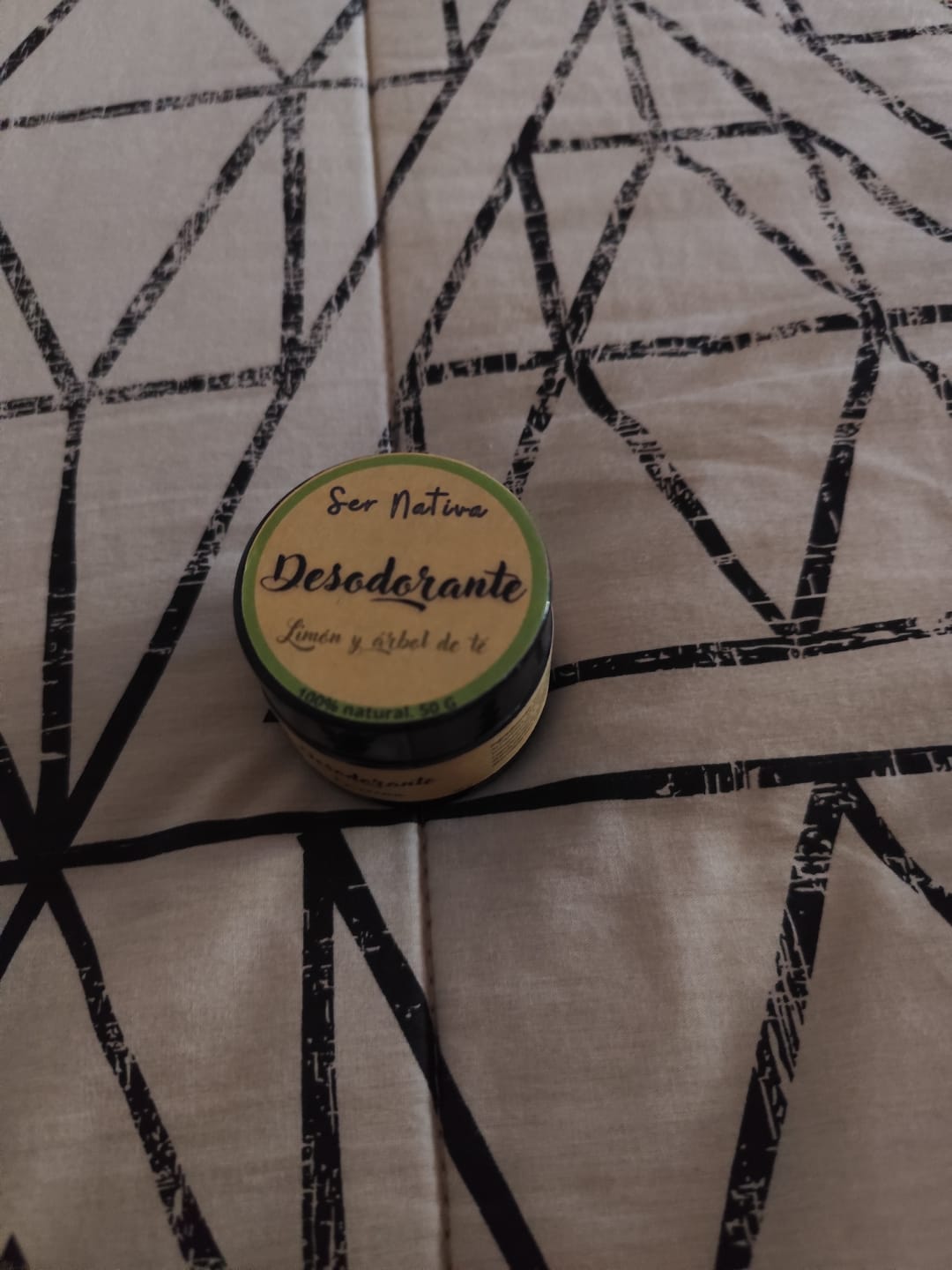Customer photo review of Desodorante Natural en crema