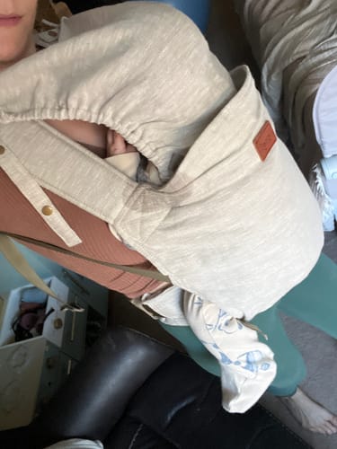 Customer photo review of Happy Baby Original Baby Carrier