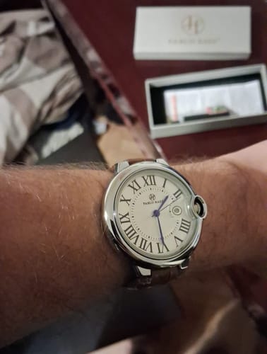Customer photo review of MURRAY LEATHER 42MM