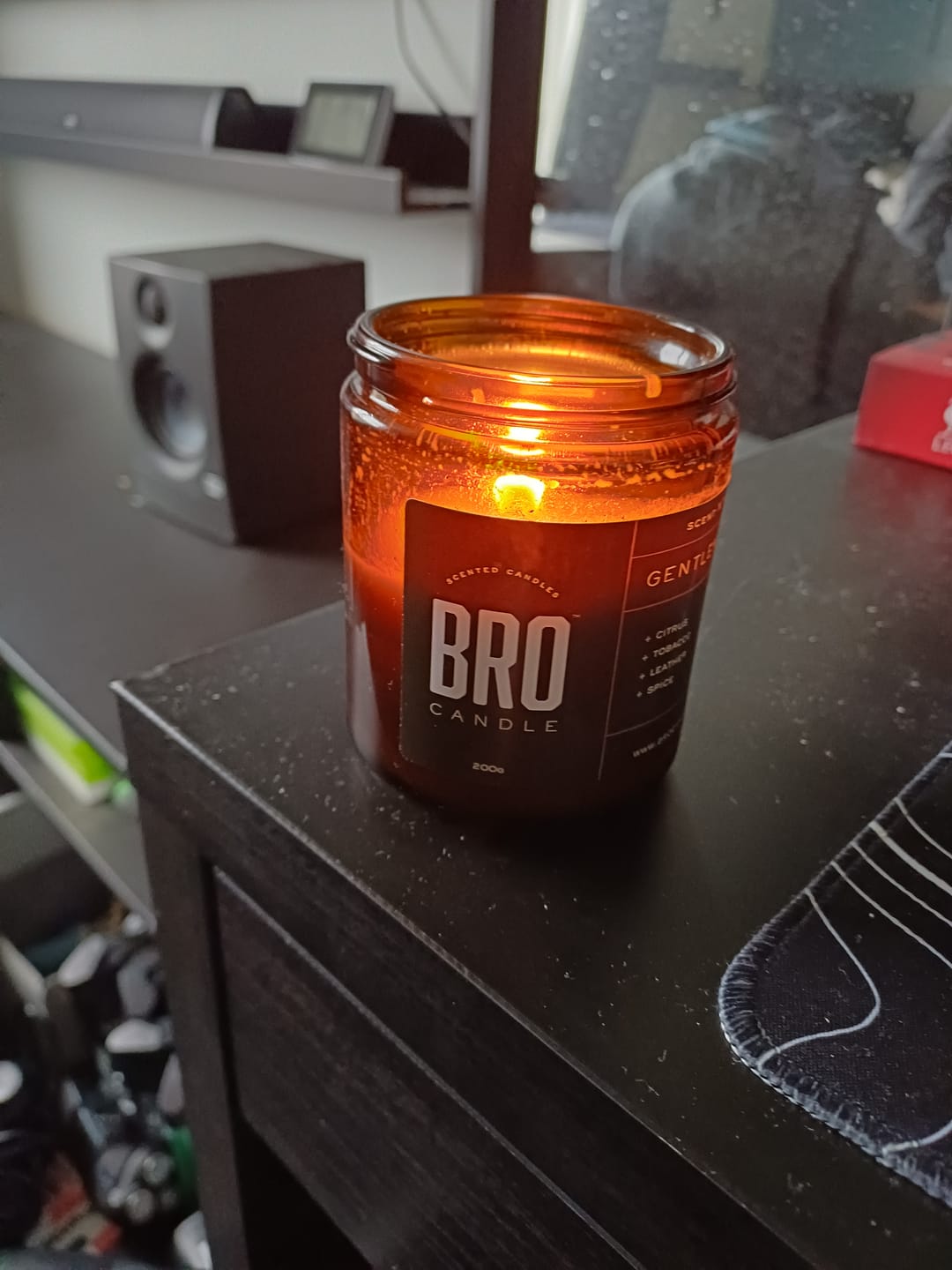 Customer photo review of The Gentleman Candle