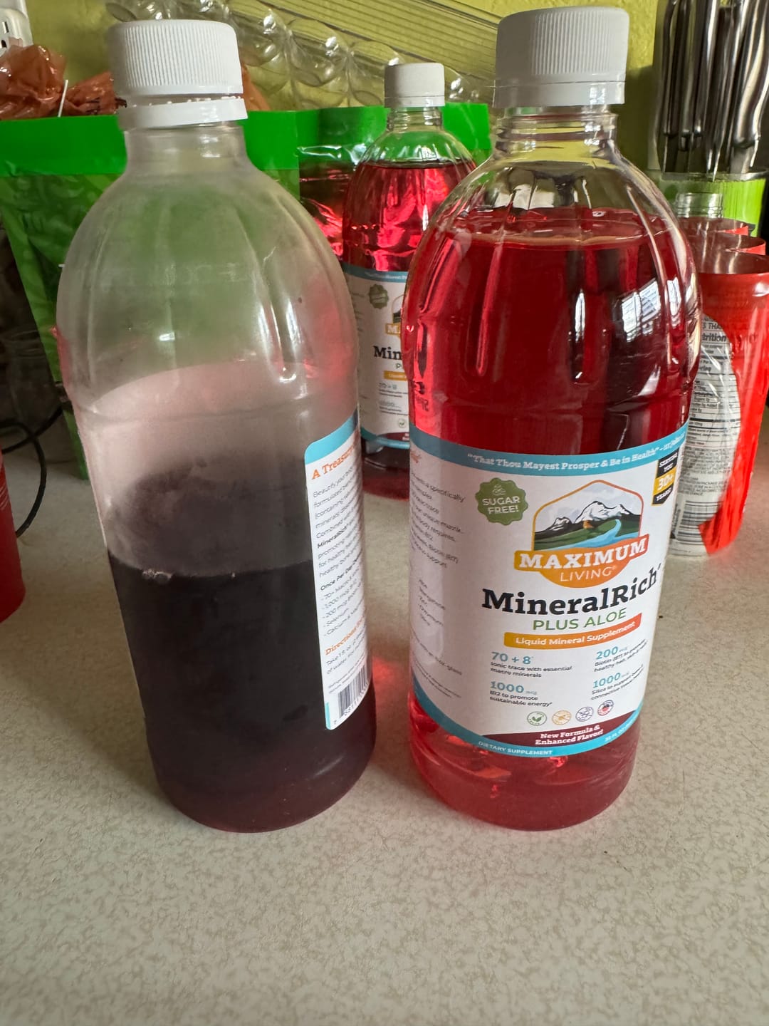 Customer photo review of MineralRich ALOE (Now Sugar-Free)