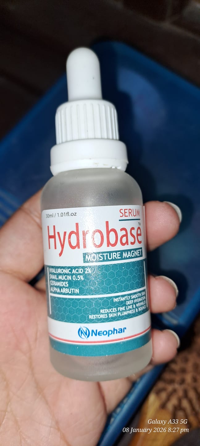 Customer photo review of Hydrobase Serum