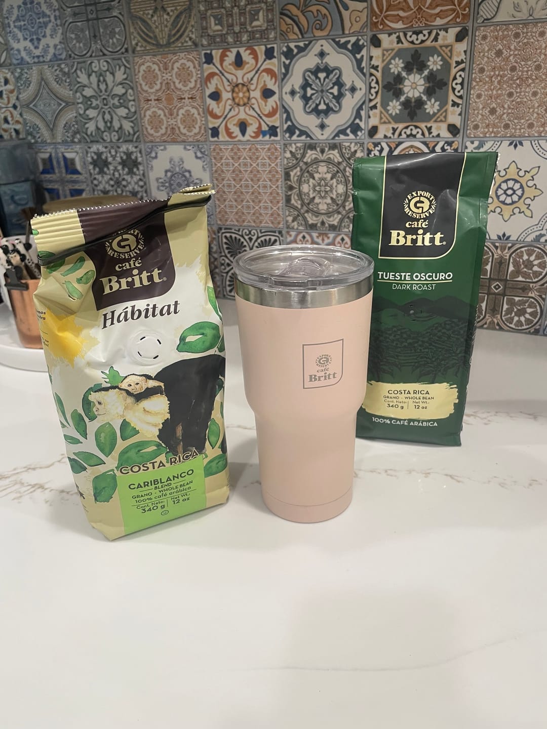 Customer photo review of COSTA RICAN DARK ROAST COFFEE