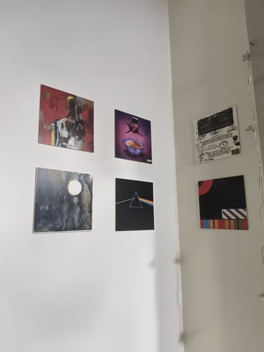 Customer photo review of PLAYLIST - ALBUM COVER PRINTS - CUSTOM WALL COLLAGE POSTERS